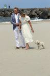Den haag 30 juni 2023
Fotosessie op het strand Koning Willem Alexander, koningin Maxima en prinses Ariane, Prinses  Amalia en Prinses Alexia poseren tijdens de fotosessie op het strand met hond mambo.