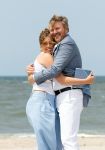 Den haag 30 juni 2023
Fotosessie op het strand Koning Willem Alexander, koningin Maxima en prinses Ariane, Prinses  Amalia en Prinses Alexia poseren tijdens de fotosessie op het strand met hond mambo.