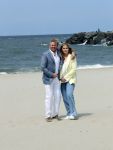 Den haag 30 juni 2023
Fotosessie op het strand Koning Willem Alexander, koningin Maxima en prinses Ariane, Prinses  Amalia en Prinses Alexia poseren tijdens de fotosessie op het strand met hond mambo.