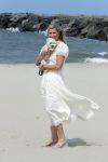 Den haag 30 juni 2023
Fotosessie op het strand Koning Willem Alexander, koningin Maxima en prinses Ariane, Prinses  Amalia en Prinses Alexia poseren tijdens de fotosessie op het strand met hond mambo.