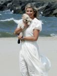 Den haag 30 juni 2023
Fotosessie op het strand Koning Willem Alexander, koningin Maxima en prinses Ariane, Prinses  Amalia en Prinses Alexia poseren tijdens de fotosessie op het strand met hond mambo.