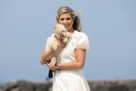 Den haag 30 juni 2023
Fotosessie op het strand Koning Willem Alexander, koningin Maxima en prinses Ariane, Prinses  Amalia en Prinses Alexia poseren tijdens de fotosessie op het strand met hond mambo.