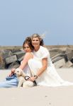 Den haag 30 juni 2023
Fotosessie op het strand Koning Willem Alexander, koningin Maxima en prinses Ariane, Prinses  Amalia en Prinses Alexia poseren tijdens de fotosessie op het strand met hond mambo.