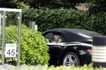 Laren 29 juni 2023
Linda de Mol rijdt in haar Porsche 911 cabrio naar het hoofdkantoor van Talpa.