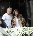 Naarden, 17 juli 2023
Linda de Mol samen met  Erland Galjaard