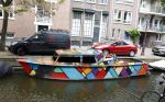 Amsterdam 4 juli 2023
De boot van mauel Broekman uitgebrand in de grachten van Amsterdam.