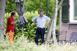 Uitdam 26 juli 2023
Een rioolwagen bij het huis van Marc Klein Essink