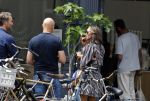 Amsterdam 18 juli 2023
Maria Tailor met haar nieuwe vriend Sander van der Meij in Amsterdam zuid
