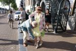 Amsterdam 6 juli 2023
Amsterdamse premiere in carre van musical Les Miserables.
Marijke Helwegen met man Harrie