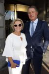 Amsterdam 6 juli 2023
Amsterdamse premiere in carre van musical Les Miserables.
Mariska v Kolck met vriend
