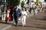 Amsterdam 6 juli 2023
Amsterdamse premiere in carre van musical Les Miserables.
Mariska v Kolck met vriend