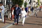 Amsterdam 6 juli 2023
Amsterdamse premiere in carre van musical Les Miserables.
Mariska v Kolck met vriend