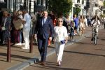 Amsterdam 6 juli 2023
Amsterdamse premiere in carre van musical Les Miserables.
Mariska v Kolck met vriend