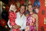 Amsterdam 25 juni 2023
Premiere Ladybug Catnoir in Pathe Arena.
Maxime Meiland en Leroy Molkenboer met dochter Claire