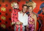 Amsterdam 25 juni 2023
Premiere Ladybug Catnoir in Pathe Arena.
Maxime Meiland en Leroy Molkenboer met dochter Claire