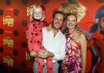 Amsterdam 25 juni 2023
Premiere Ladybug Catnoir in Pathe Arena.
Maxime Meiland en Leroy Molkenboer met dochter Claire