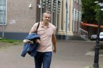 Assen 25 juli 2023
Rechtszaak Thijs Romer in de rechtbank van Assen Zijn moeder vader  Peter Romer en stiefmoeder kwamen met hem mee. Zijn advocaat is Wikke Monster. Nick Dijkman