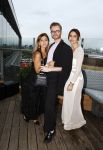 Amsterdam 29 juni 2023
Opening nieuwe rooftop bar in het Double Tree Hilton Hotel.
Olcay Gulsen met zus Dolshe en Luuk v d Rijt