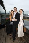 Amsterdam 29 juni 2023
Opening nieuwe rooftop bar in het Double Tree Hilton Hotel.
Olcay Gulsen met zus Dolshe en Luuk v d Rijt
