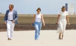 Den haag 30 juni 2023
Fotosessie op het strand Koning Willem Alexander, koningin Maxima en prinses Ariane, Prinses  Amalia en Prinses Alexia poseren tijdens de fotosessie op het strand met hond mambo.