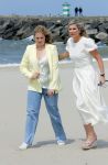 Den haag 30 juni 2023
Fotosessie op het strand Koning Willem Alexander, koningin Maxima en prinses Ariane, Prinses  Amalia en Prinses Alexia poseren tijdens de fotosessie op het strand met hond mambo.