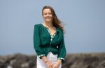 Den haag 30 juni 2023
Fotosessie op het strand Koning Willem Alexander, koningin Maxima en prinses Ariane, Prinses  Amalia en Prinses Alexia poseren tijdens de fotosessie op het strand met hond mambo.