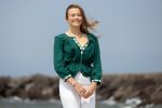 Den haag 30 juni 2023
Fotosessie op het strand Koning Willem Alexander, koningin Maxima en prinses Ariane, Prinses  Amalia en Prinses Alexia poseren tijdens de fotosessie op het strand met hond mambo.