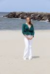 Den haag 30 juni 2023
Fotosessie op het strand Koning Willem Alexander, koningin Maxima en prinses Ariane, Prinses  Amalia en Prinses Alexia poseren tijdens de fotosessie op het strand met hond mambo.