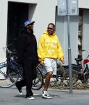 Amsterdam 18 juli 2023
Rapper Dio met een vriend in Amsterdam zuid.