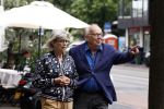 Amsterdam 16 juli 2023
Rob v d Meeberg met zijn vrouw in Amsterdam zuid.