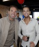 Zandvoort 6 juli 2023
Presenatie Formule 1 F1 spel van Robert Doornbos en Chantal Bles in de box van Redbull op circuitpark Zandvoort. Robert en Chahid Charrak (Dutch Performante)