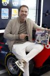 Zandvoort 6 juli 2023
Presentatie Formule 1 F1 spel van Robert Doornbos en Chantal Bles in de box van Redbull op circuitpark Zandvoort.