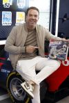 Zandvoort 6 juli 2023
Presentatie Formule 1 F1 spel van Robert Doornbos en Chantal Bles in de box van Redbull op circuitpark Zandvoort.