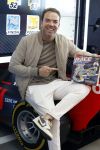 Zandvoort 6 juli 2023
Presentatie Formule 1 F1 spel van Robert Doornbos en Chantal Bles in de box van Redbull op circuitpark Zandvoort.
