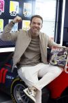 Zandvoort 6 juli 2023
Presentatie Formule 1 F1 spel van Robert Doornbos en Chantal Bles in de box van Redbull op circuitpark Zandvoort.
