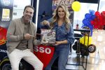 Zandvoort 6 juli 2023
Presentatie Formule 1 F1 spel van Robert Doornbos en Chantal Bles in de box van Redbull op circuitpark Zandvoort.