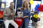 Zandvoort 6 juli 2023
Presentatie Formule 1 F1 spel van Robert Doornbos en Chantal Bles in de box van Redbull op circuitpark Zandvoort.