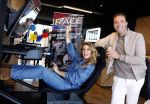 Zandvoort 6 juli 2023
Presentatie Formule 1 F1 spel van Robert Doornbos en Chantal Bles in de box van Redbull op circuitpark Zandvoort.