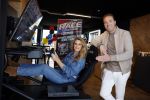 Zandvoort 6 juli 2023
Presentatie Formule 1 F1 spel van Robert Doornbos en Chantal Bles in de box van Redbull op circuitpark Zandvoort.