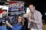 Zandvoort 6 juli 2023
Presentatie Formule 1 F1 spel van Robert Doornbos en Chantal Bles in de box van Redbull op circuitpark Zandvoort.