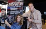 Zandvoort 6 juli 2023
Presentatie Formule 1 F1 spel van Robert Doornbos en Chantal Bles in de box van Redbull op circuitpark Zandvoort.