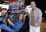Zandvoort 6 juli 2023
Presentatie Formule 1 F1 spel van Robert Doornbos en Chantal Bles in de box van Redbull op circuitpark Zandvoort.