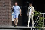 Amstelveen 4 juli 2023
Robert leroy en zijn zoon Joshua gaan samen sporten in Amstelveen.