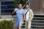 Amstelveen 4 juli 2023
Robert leroy en zijn zoon Joshua gaan samen sporten in Amstelveen.