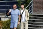 Amstelveen 4 juli 2023
Robert leroy en zijn zoon Joshua gaan samen sporten in Amstelveen.