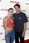 Amsterdam 10 juli 2023
Premiere Mission Impossible in Pathe Arena .
Suzanne Schulting en haar vriend Sam v Royen
