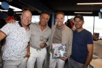 Zandvoort 6 juli 2023
Presentatie Formule 1 F1 spel van Robert Doornbos en Chantal Bles in de box van Redbull op circuitpark Zandvoort. Tim Coronel Peter Versluis Robert Doornbos en Jeroen Bleekemolen