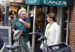 Amsterdam 22 juli 2023
Tom Egbers en zijn vrouw Janke Dekker winkelend in Amsterdam zuid. Ze waren oa bij Suit supply en de Joffers.