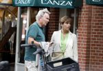 Amsterdam 22 juli 2023
Tom Egbers en zijn vrouw Janke Dekker winkelend in Amsterdam zuid. Ze waren oa bij Suit supply en de Joffers.