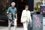 Amsterdam 22 juli 2023
Tom Egbers en zijn vrouw Janke Dekker winkelend in Amsterdam zuid. Ze waren oa bij Suit supply en de Joffers.